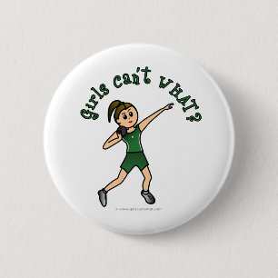Leuchtwein in grüner Uniform Button