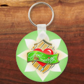 Leuchtzeichen Schlüsselanhänger (Vorderseite)