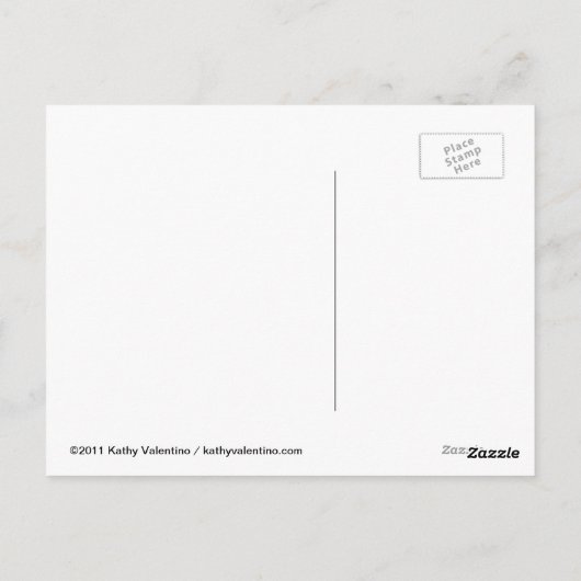 Leucis White Eichhörnchen Postcard Postkarte (Rückseite)