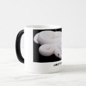 Leucistic Ball-Pythonschlange-Tasse # 2 Verwandlungstasse (Vorderseite Links)
