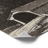 Leuk / Loèche Schweiz aus Antiquitäten Poster (Ecke)