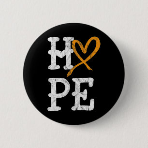 Leukämie Aufklärung Monat Hoffnung Vintager Blutkr Button
