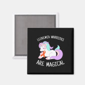 Leukämie-Aufklärungsgeschenk Magnet (Vorderseite/Rückseite)