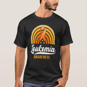 Leukämie-Aufklärungsmonat 2022 Vintage-Regenbogen- T-Shirt