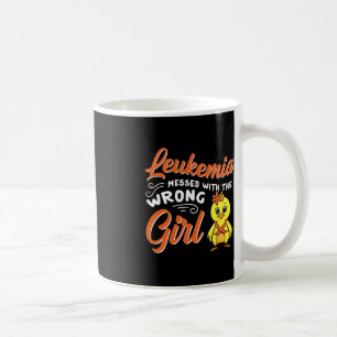 Leukämie aus den falschen Girl Chick Awarenes Kaffeetasse