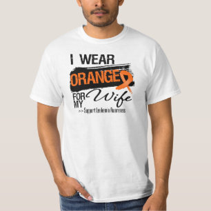 Leukämie-Band für meine Ehefrau T-Shirt