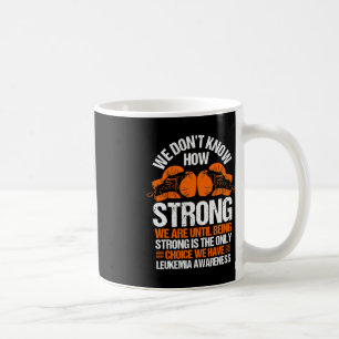 Leukämie Bewusstsein Blutes Krebs Kaffeetasse