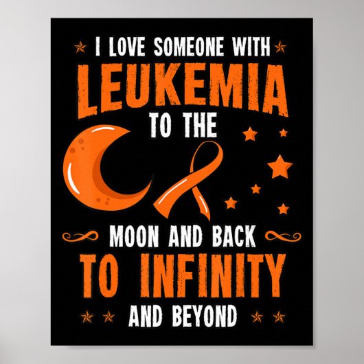 Leukämie Bewusstsein Blutzellen Knochenmark Gesche Poster (Vorne)