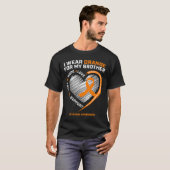 Leukämie Bewusstsein Brüder Kinder Leukämie T-Shirt (Vorne ganz)
