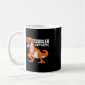 Leukämie Bewusstsein Dinosaurier Kaffeetasse (Links)