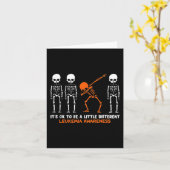 Leukämie-Bewusstsein Es ist gut, ein bisschen ande Karte (Gelbe Blume)