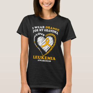 Leukämie Bewusstsein - ich trage Orange für mein O T-Shirt