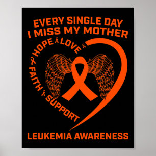 Leukämie-Bewusstsein in der Mama der Band im Gedäc Poster