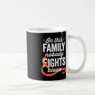 Leukämie Bewusstsein in dieser Familie Niemand käm Kaffeetasse