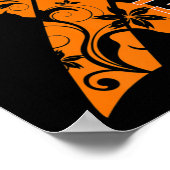 Leukämie Bewusstsein. Leukämie-Aufklärungsmonat Poster (Ecke)