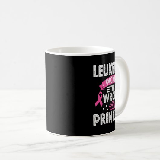 Leukämie Bewusstsein Leukämie Der falsche Prinz Kaffeetasse (VorderseiteRechts)