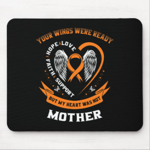 Leukämie Bewusstsein Mama Ihre Flügel waren bereit Mousepad