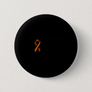 Leukämie Bewusstsein Monat Kampf Orangenblut Button