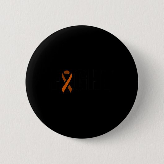 Leukämie Bewusstsein Monat Kampf Orangenblut Button (Vorderseite)
