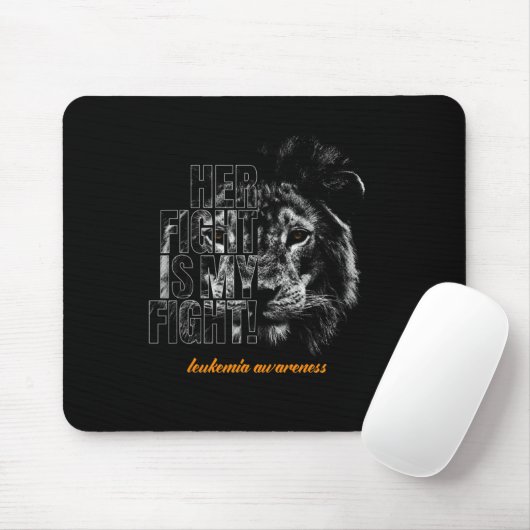 Leukämie Bewusstsein Mousepad (Mit Mouse)