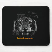 Leukämie Bewusstsein Mousepad (Vorne)