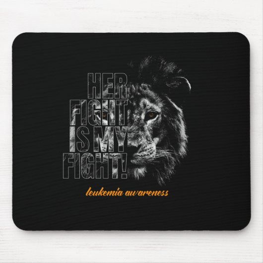 Leukämie Bewusstsein Mousepad (Vorne)