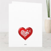 Leukämie Bewusstsein nicht aufgeben Mama Karte (Rückseite)