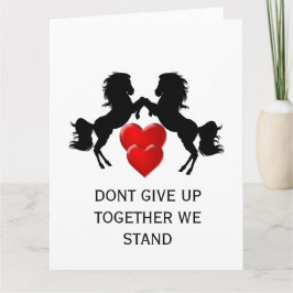 Leukämie Bewusstsein nicht aufgeben Mama Karte