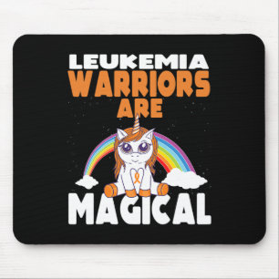 Leukämie Bewusstsein Niedlich Magisches Einhorn Bl Mousepad