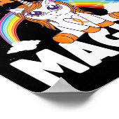 Leukämie Bewusstsein Niedlich Magisches Einhorn Bl Poster (Ecke)