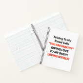 Leukämie Bewusstsein Notizblock (Innenseite)