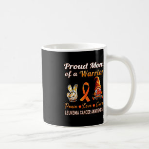 Leukämie Bewusstsein Orangen Krebs Band Proud Mama Kaffeetasse