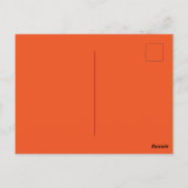 Leukämie Bewusstsein Postkarte (Rückseite)