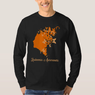 Leukämie-Bewusstsein Schmetterlinge T-Shirt