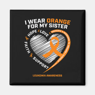 Leukämie Bewusstsein Schwester Geschenke Männer Fr Magnet