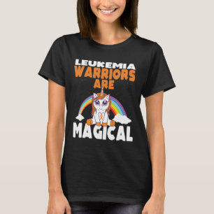 Leukämie-Bewusstsein Süßes Magisches Einhorn Blut T-Shirt