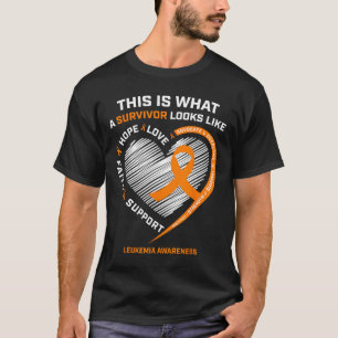 Leukämie Bewusstsein Überlebende Geschenke Männer T-Shirt