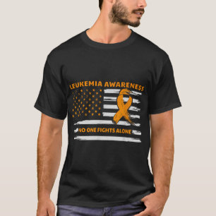 Leukämie Bewusstsein, wir bekämpfen Krebs gemeinsa T-Shirt