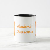 Leukämie-Bewusstseins-Hoffnungs-Tasse Tasse (Zentrum)