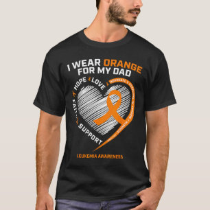 Leukämie Bewusstseinsbildung Vater Geschenk Leukäm T-Shirt