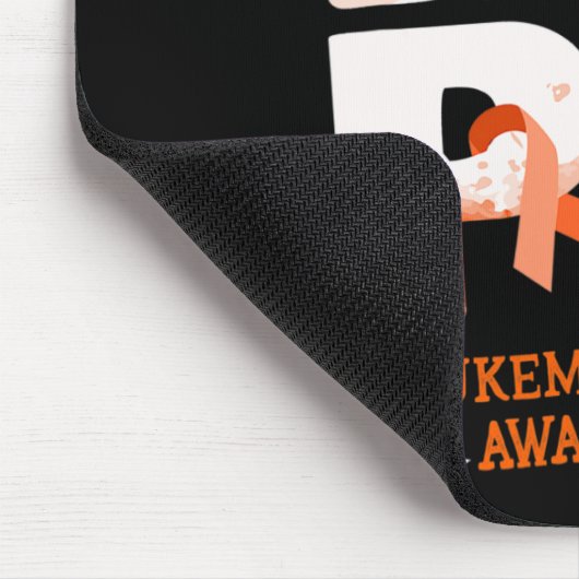 Leukämie Blume Mousepad (Ecke)