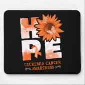 Leukämie Blume Mousepad (Vorne)
