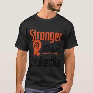 Leukämie Blutkrebs Bewusstsein Stärkerer Krieger F T-Shirt