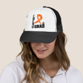 Leukämie Chemo Grad Truckerkappe (Beispiel)