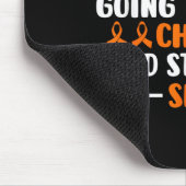 Leukämie Chemo Kämpfer immer noch Bewusstsein Mousepad (Ecke)