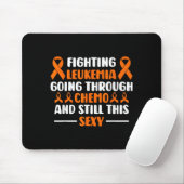 Leukämie Chemo Kämpfer immer noch Bewusstsein Mousepad (Mit Mouse)
