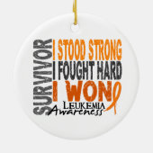 Leukämie des Überlebend-4 Keramikornament (Hinten)