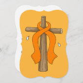 Leukämie Einladung (Vorne/Hinten)