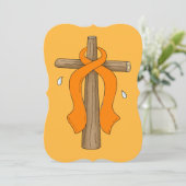 Leukämie Einladung (Stehend Vorderseite)