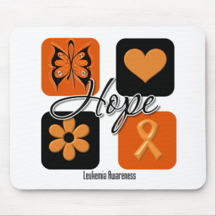 Leukämie-Hoffnungs-Liebe inspirieren Bewusstsein Mousepad